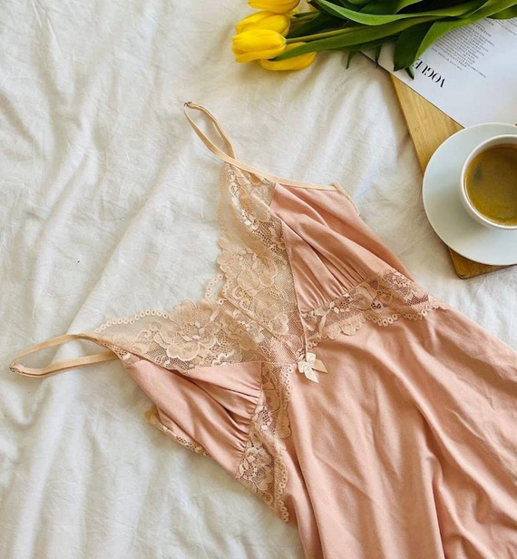 641 Noela Dámske pyžamo Forex - béžové