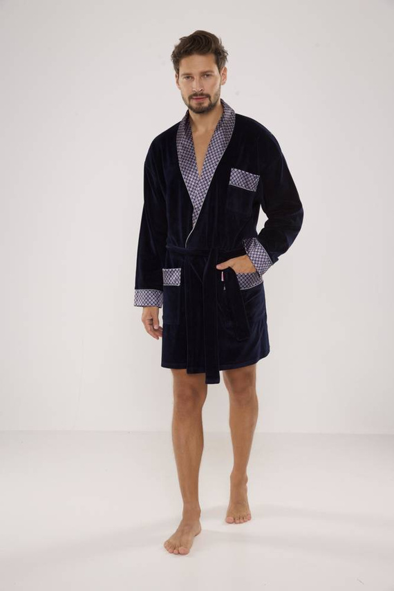 772 Bonjour pánsky župan forex - tmavomodrý