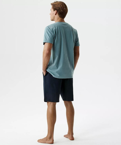 NMP-398 Letné Pánske Pyžamo 100 % Bavlna Peach