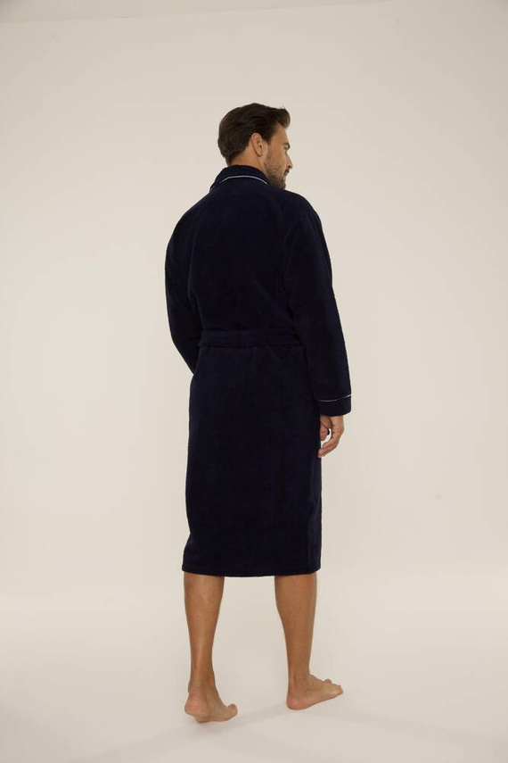 735 Manuele pánsky župan De Lafense - tmavomodrý