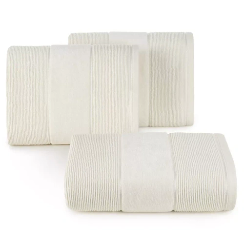 Súprava uterákov Emma Eurofirany krémová 3 ks 30x50 50x90 70x140 500 g/m²