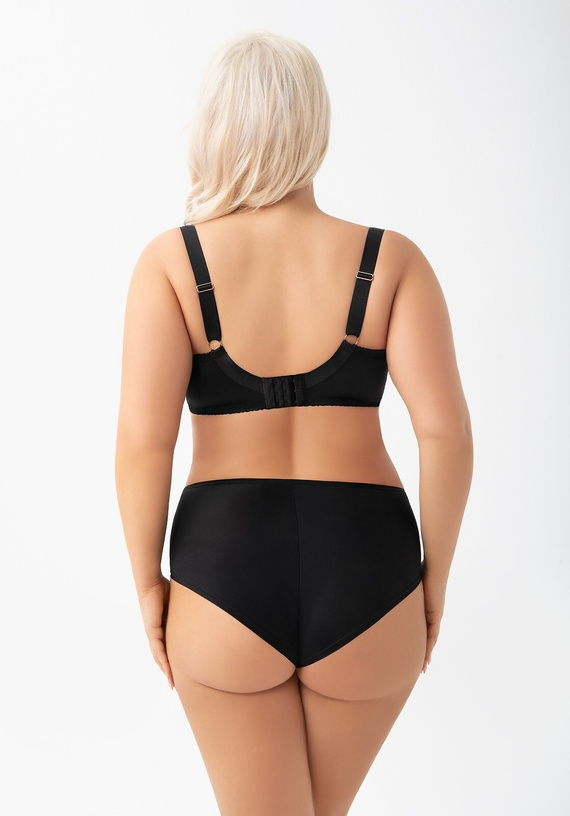 K 934 Isla Bra by Gorsenia - mäkká, čierna, zmyselná a pohodlná