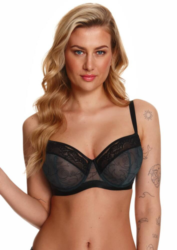 2413 Mäkká podprsenka Lupoline - zelená