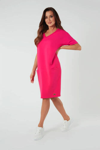 Stella dámska tunika s krátkym rukávom Italian Fashion - fuchsiová