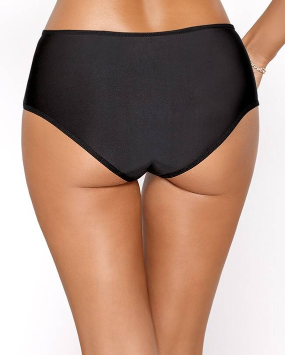 Cynthia Dámske nohavičky Paripari s vysokým pásom - čierne