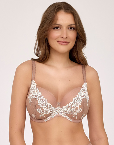 Podprsenka Ava 2192 Tiger Semi Soft - polovystužená, zvierací motív, ideálna podpora