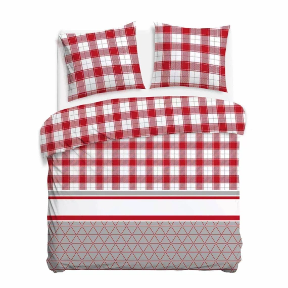 Flanelové obliečky Darymex 31520/1 kocka 100 % bavlna 160 g/m²