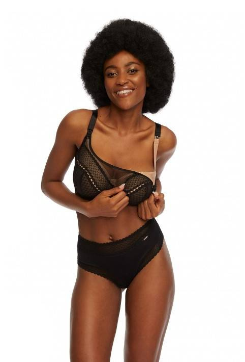 BM-929 K Mäkká podprsenka Kinga čierna