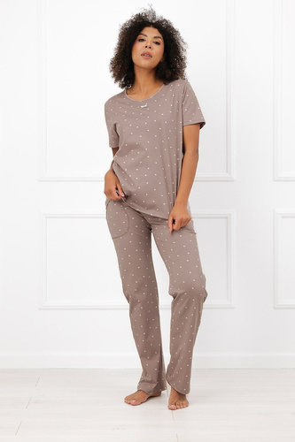 Dámska pyžama Italian Fashion Madura bavlna krátky rukáv dlhé nohavice