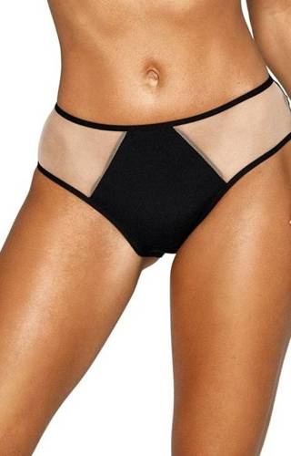 P-932/2 Lou Dámske nohavičky Kinga black-beige