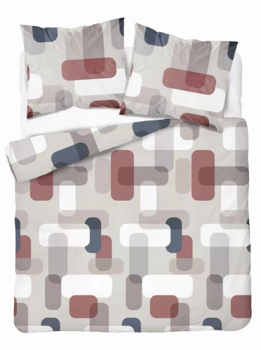 5487 B Detexpol Saténové príbehy sivá posteľná bielizeň| 100% bavlna, saténová väzba, zips, darčekové balenie