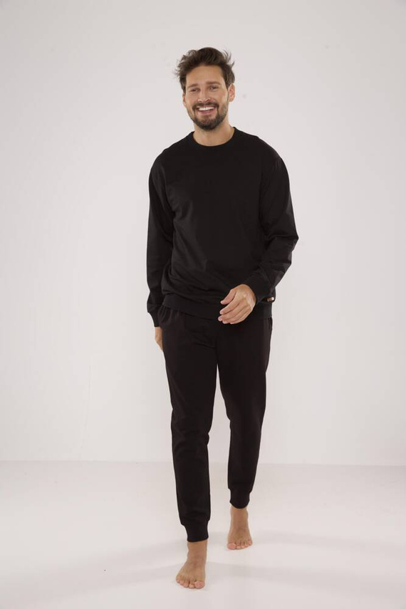 728 Pánska mikina Just Forex - čierna