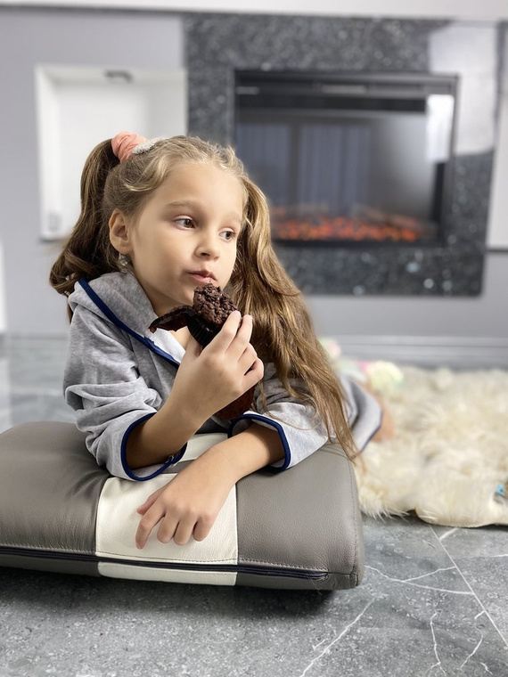 374 / 375 Detský župan Desiree - sivý