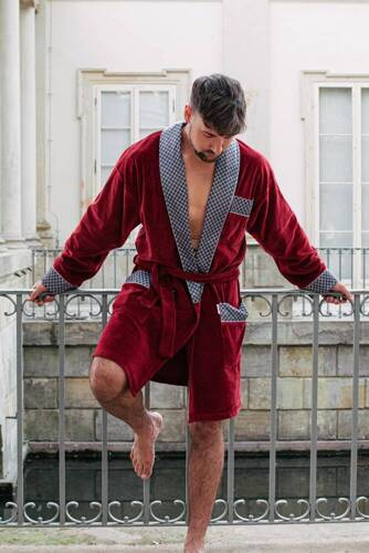 772 Bonjour pánsky župan forex - bordový