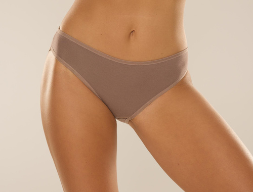 004 Limitované dámske nohavičky De lafense - mocca