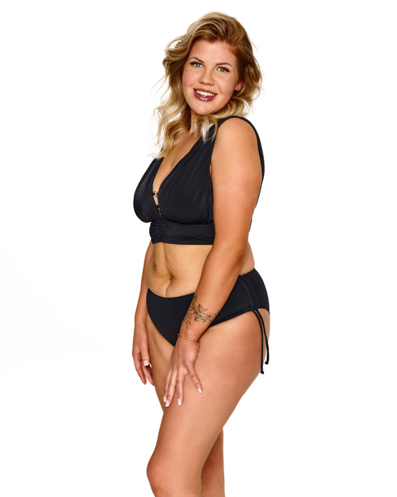 Plavková podprsenka Lupoline Bahama Top Big čierna soft