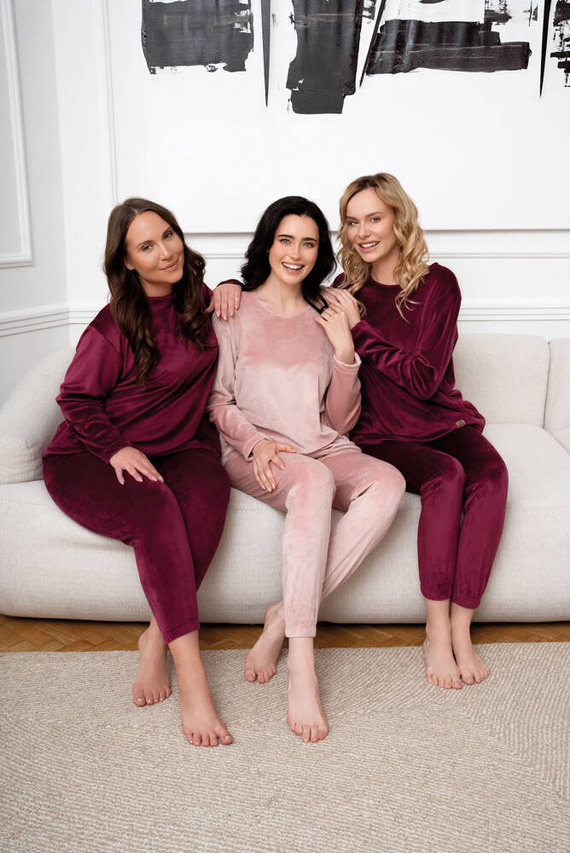 Akara Dámsky set Italian Fashion - púdrovo ružová