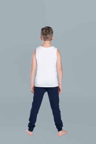 Johnny nohavice pre chlapcov Talianska móda - námornícka modrá