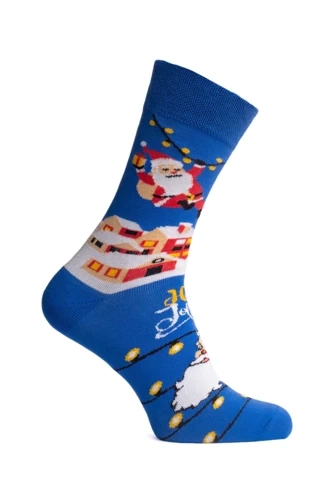 S163D Santa Claus Dlhé ponožky Talianska móda