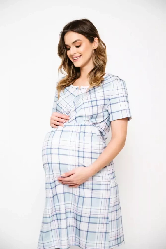 Emilly Tehotenská a dojčiaca košieľka Talianska móda - potlač