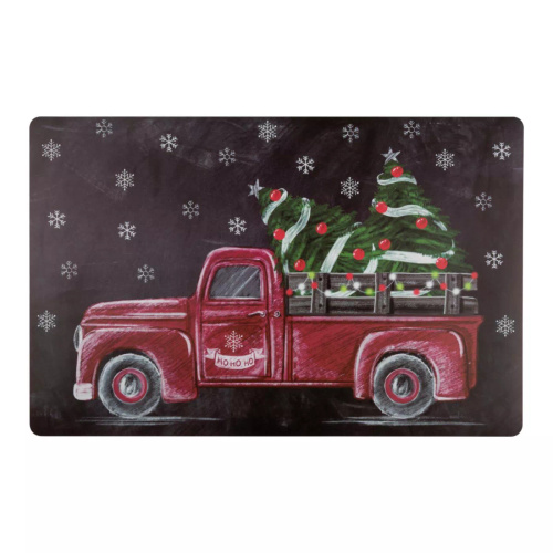 Vianočná podložka na stôl Spod Igły i Nitki - Vianočná podložka na stôl, obojstranná