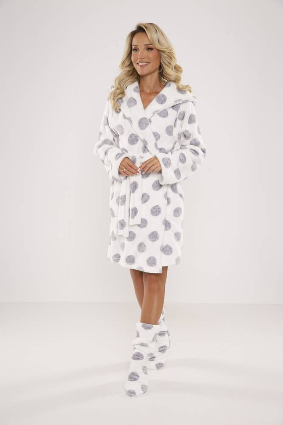 323 Dots Forex župan - ecru