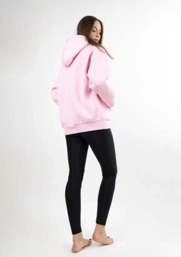 DK-K-B10 DKaren light pink - dámsky set legín a blúzky, pohodlný a štýlový