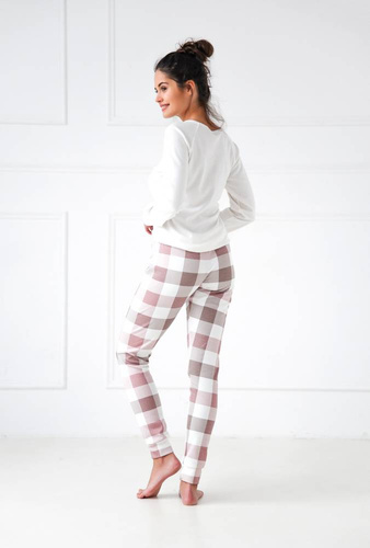 Joselyn Dámske pyžamo Sensis Interlock - krémové