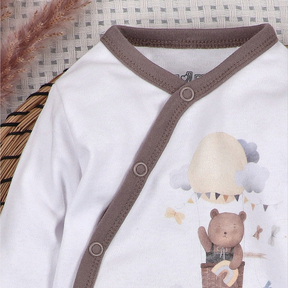 Body Nini Balloon Friends 100% organická bavlna, vyrobené v Poľsku