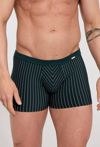 Pánske boxerky Cornette Infinity 912/94 z modalu, zelené, priliehavé, prémiové