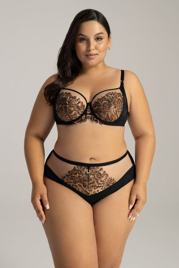 2144 Ava Soft Maxi podprsenka čierna