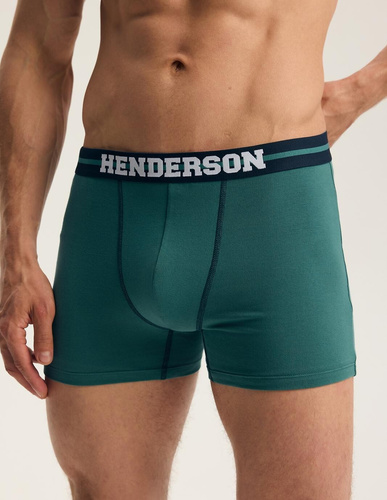 Pánske boxerky Henderson 45468 Find-Pak bavlnené so širokou gumou a logom