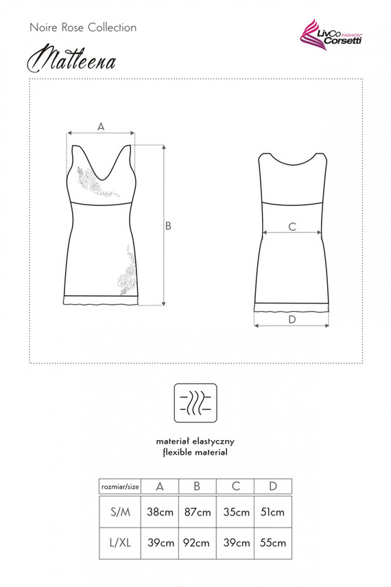 Matleena LC 90366 LivCo Corsetti Fashion dámska košieľka