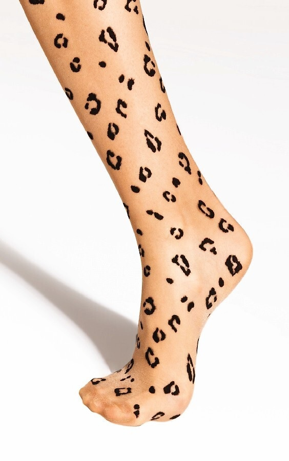 Trendy podkolienky.28 20 den Gatta daino - škvrnitý, beztlakový pás