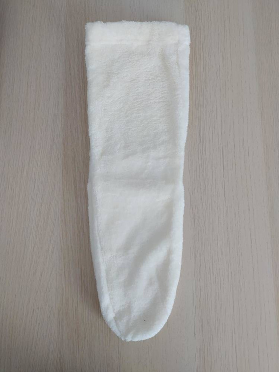 553/554 Wellsoft Hladké ponožky na spanie De Lafense - ecru