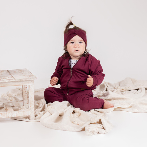 217272 Mikina Alisa Nicol - bavlna, bordová