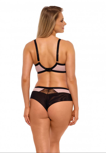 GFB 1274 Frida Dámske brazílske nohavičky Gaia black-pink