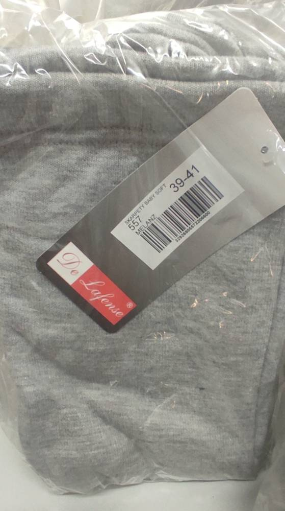 556/557 Detské mäkké hladké ponožky na spanie De Lafense - Melange