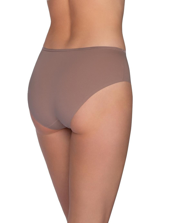 Lama LC-1607 BI Dámske bavlnené bikini nohavičky čierne mocca 2-balenie