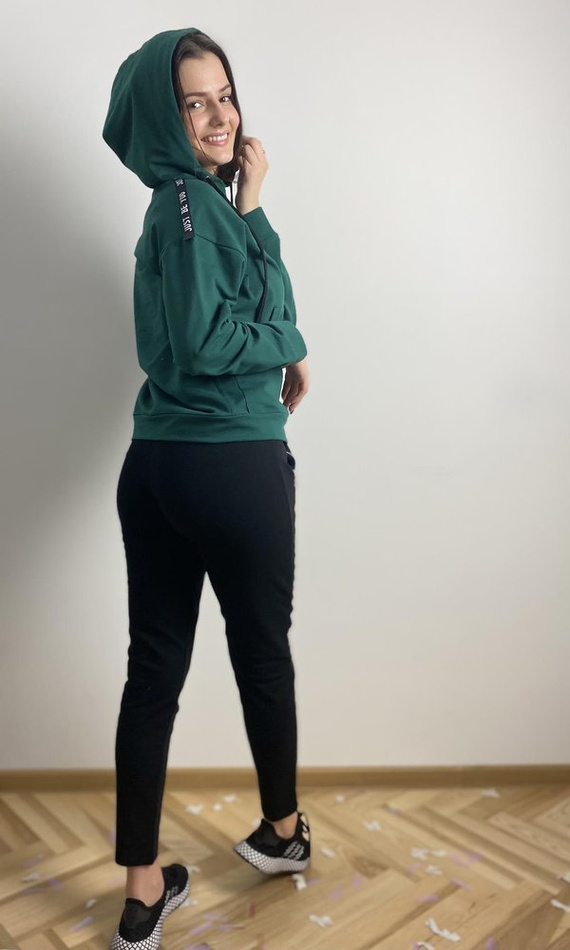 496 Dámska tepláková súprava Just Forex - zelená