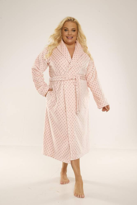 548 Dámsky župan Melanie Long Forex - lososový