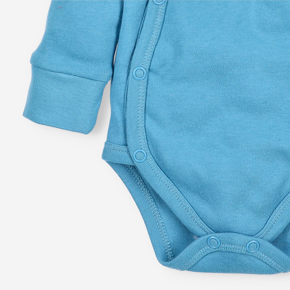 ABN-5202 Body zavinovacie Nini Sweet Koala biele 100 % organická bavlna
