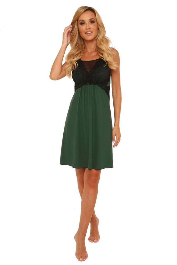 485 Artemise Forex nočná košeľa bez ramienok - zelená