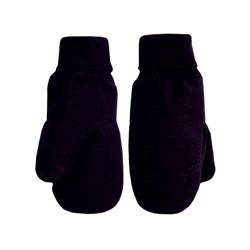 229075 Detské rukavice Nicol Softshell nepremokavé s fleecovou podšívkou - čierne