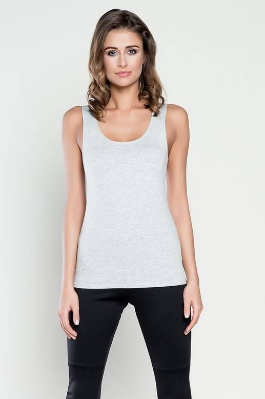 Ibiza Dámska košeľa so širokými ramenami Italian Fashion- white