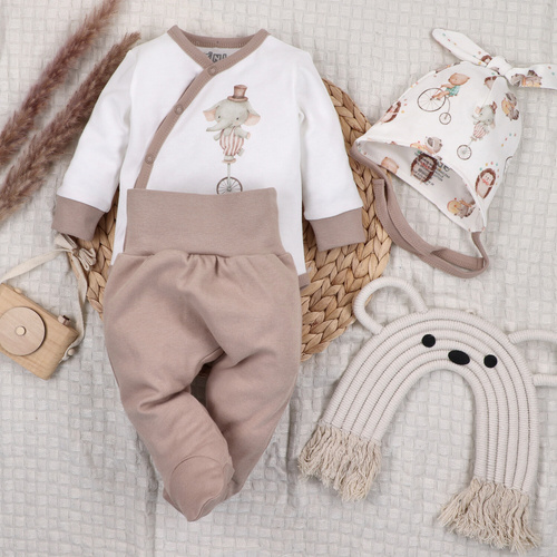 ABN-5591 Detské papučky Circus Nini - 100% organická bavlna, mäkké a antialergické