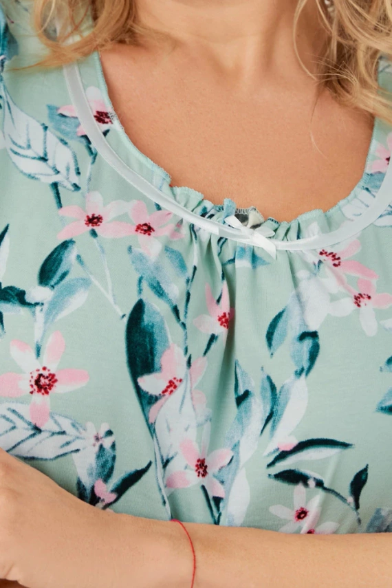 Nočná košeľa Alwea Italian Fashion - zelená