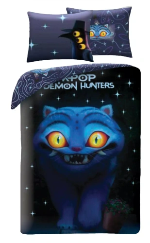 Bavlnené obliečky K-POP Demon Hunters 140x200 mikrofibra 80 g/m² + 70x90