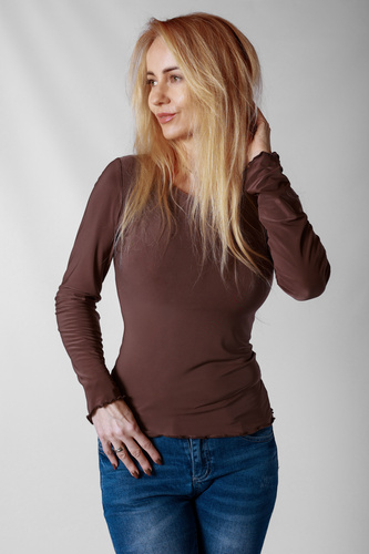Blúzka Selena Mirale z mikrovlákna – priliehavá dámska blúzka