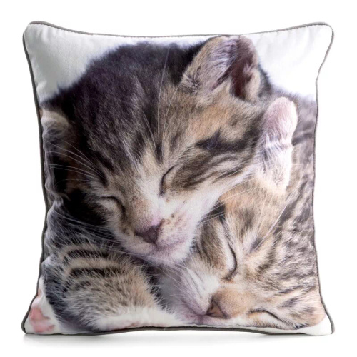 Obliečka Animal 45x45 zamat Eurofirany so zipsom cat